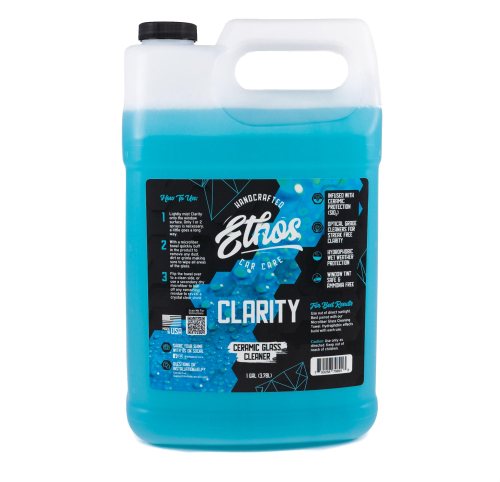 Ethos CLARITY 3,79 л Очищающее средство с керамическими добавками для стекол автомобилей 