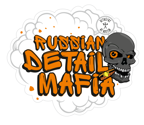 Стикер MAFIA Detailers Of Russia оранж. 
