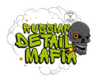 Стикер MAFIA Detailers Of Russia зел. 