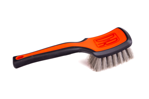 DOFR Щетка для чистки резины, Ultra Grip Tire Brush, Soft (red with grey hair) фото 3