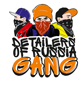 Стикер GANG Detailers Of Russia