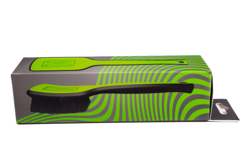 DOFR Щетка для чистки резины, Ultra Grip Tire Brush, Medium (green with black hair) фото 5
