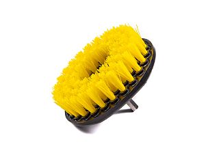 Brush Drill Yellow Насадка на шуруповерт - Щетка для чистки карпета