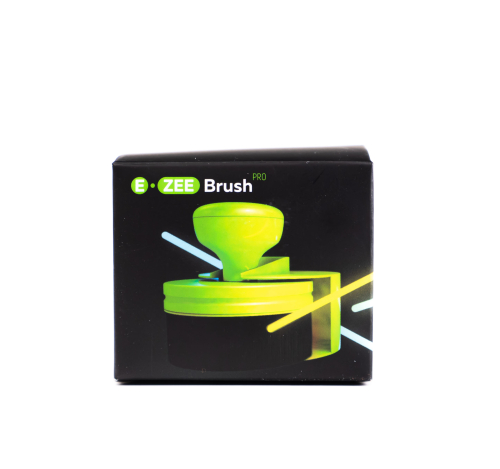 Щетка E-ZEE Brush, green case with black hair фото 3