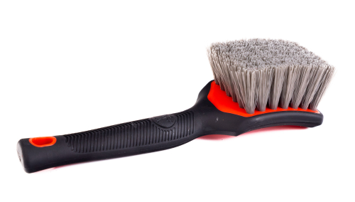 DOFR Щетка для чистки резины, Ultra Grip Tire Brush, Soft (red with grey hair) фото 2