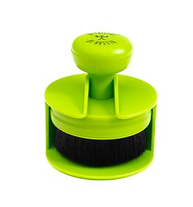 Щетка E-ZEE Brush, green case with black hair