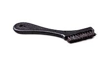 Щетка (конский волос) Upholstery Piping Brush Horse Hair black poly handle, 1/2" angled trim 