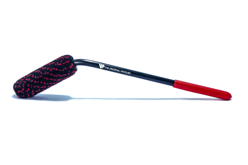 Щетка средняя угловая 46см с красной ручкой Wheel Woolies® Caliper Brush 18" Red/blk Red Grip 
