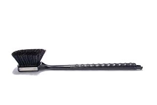 Щетка 51см(волос кабана) Wheel Brush 20" Epoxy Set Black Boar Hair 20" OAL, POLY HANDLE, 2.5" TRIM 